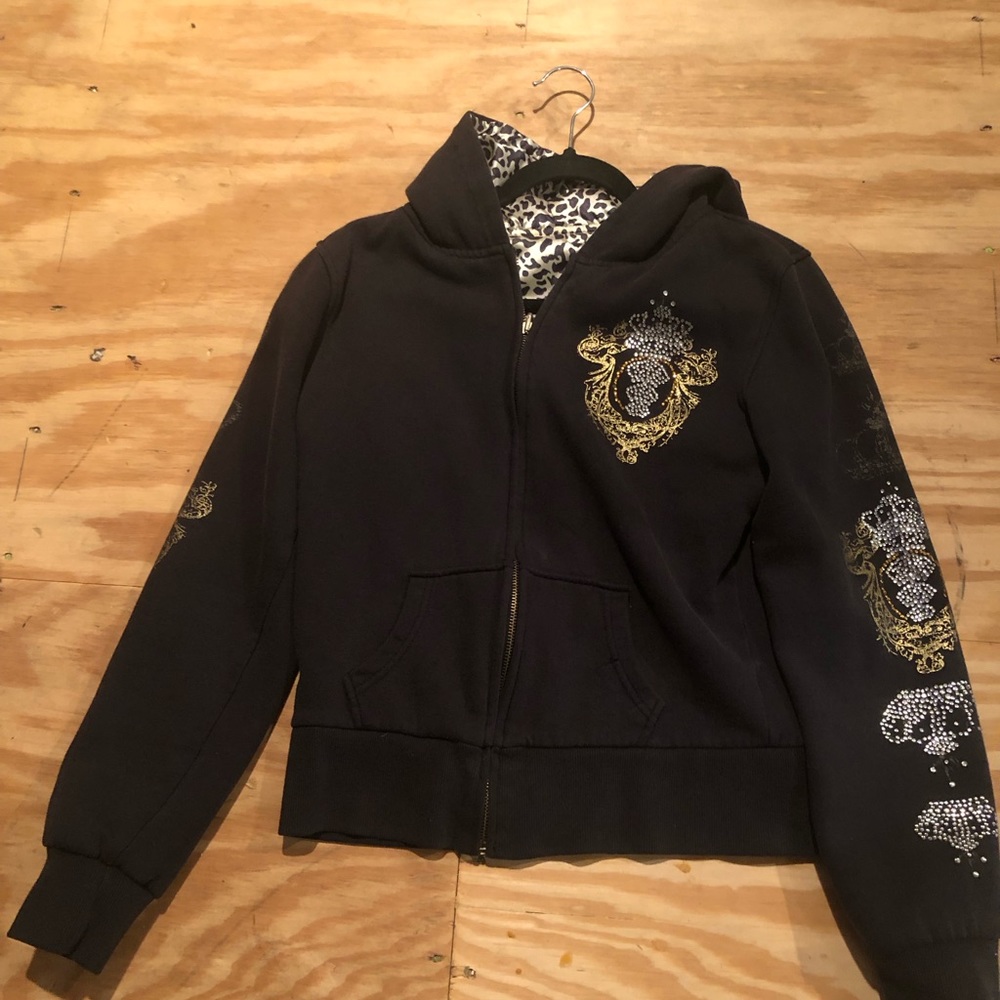 Body Central 💋 reversible hoodie, jacket